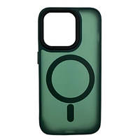 Чехол-накладка Infinity Fashion Case MagSafe для Apple iPhone 15 Plus Green