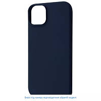 Чехол-накладка X-Level Silicone Case Membrane Only 0.88mm для Apple iPhone 15 Pro Max Dark Blue