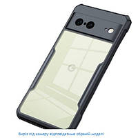 Чехол-накладка Infinity Xundd Ergonomic Design для Samsung S23 Transparent Black