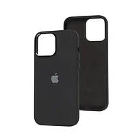 Чехол-накладка Infinity Metal Frame Silicon Case для iPhone 14 Black