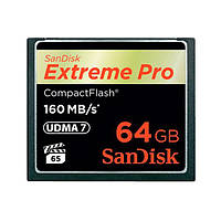 Карта памяти SanDisk Compact Flash SDCFXPS-064G-X46 Black 64GB