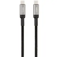 Дата-кабель Gelius Pro G-Power GP-UC105 100 W USB Type C (тато) - USB Type C (тато) Black