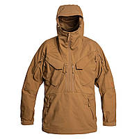 Куртка анорак Helikon-Tex PilgrimAnorak Jacket-Coyote,тактическая куртка кенгуру койот с капюшоном