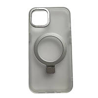 Чехол-накладка Infinity Matte Metal Focus MagSafe для Apple iPhone 13 Pro White +держатель