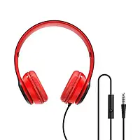 Накладные наушники Borofone BO5 Star sound Red 3.5 мм