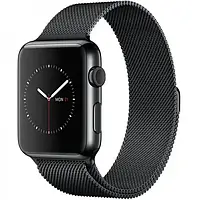 Ремешок для смарт-часов EpiK Milanese Loop Design для Apple watch 38mm/40mm Black