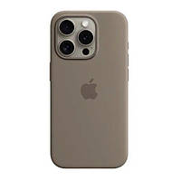 Чехол-накладка Infinity Silicone Full Case AAA MagSafe IC for iPhone 15 Clay