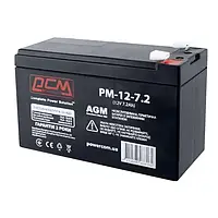 Аккумулятор для ИБП PowerCom 12V 7.2Ah (PM-12-7.2)