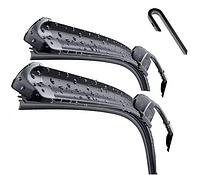 Дворники бескаркасные Honda S2000 1999-2009 (500mm+400mm) дворники для хонда С2000комплект 2шт