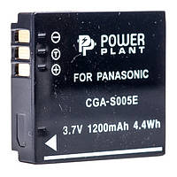 Аккумулятор для фотоаппарата PowerPlant Panasonic S005E, NP-70 Black 1200mAh