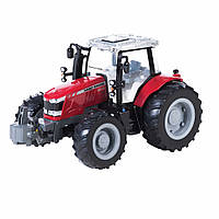 Модель Трактор Massey Ferguson Big Farm 43078B свет и звук, масштаб 1:16, Toyman