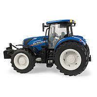 Модель Трактор New Holland T7.270 Big Farm 43156B свет и звук, масштаб 1:16, Toyman