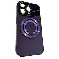 Чехол-накладка Infinity Large Window Case для iPhone 14 Pro Max Purple + защита камеры