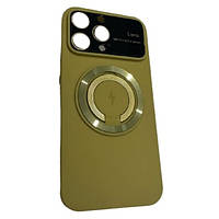 Чехол-накладка Infinity Large Window Case для iPhone 14 Pro Max Avocado + защита камеры