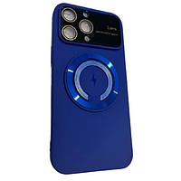 Чехол-накладка Infinity Large Window Case для iPhone 14 Pro Max Blue + защита камеры