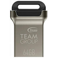 Флеш память Team C162 TC162364GB01 Black Silver 64 GB USB 3.0