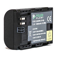 Аккумулятор для фотоаппарата PowerPlant Canon LP-E6 Black Chip 1800mAh