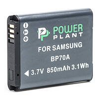 Акумулятор для фотоапарата PowerPlant Samsung BP70A Black 850mAh