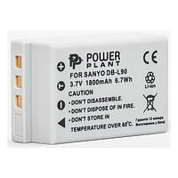 Аккумулятор для фотоаппарата PowerPlant Sanyo DB-L90 Black 1800mAh