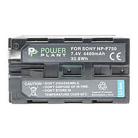 Аккумулятор для фотоаппарата PowerPlant Sony LED NP-F750 Black 4400mAh