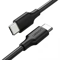 Дата-кабель Ugreen US161 USB Type-C (тато) - USB Type-C (тато) 1.5m Gray 100W 5A