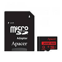 Карта памяти Apacer AP32GMCSH10U5-R 32GB microSDHC С адаптером Class 10 UHS-I