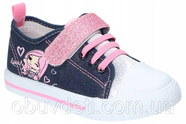 Кеди для дівчаток american club 26: 16,5 cm, фото 1