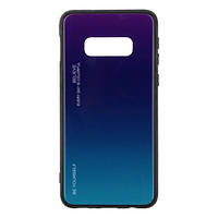 Чехол-накладка TOTO Gradient Glass Case для Samsung Galaxy G970 S10e Violet