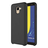 Чехол-накладка TOTO Silicone Case для Samsung Galaxy J600 J6 2018 Black