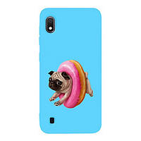 Чехол-накладка TOTO Matt TPU 2mm Print Case Dog Donat для Samsung Galaxy A105 A10 Blue