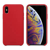 Накладка для iPhone X/iPhone XS силикон MakeFuture Silicone Case Red