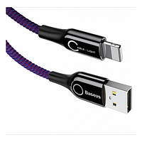 Дата-кабель Baseus USB (тато)  -  Apple Lightning (тато) 1 м CALCD-01 Violet