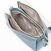Сумка жіноча класична шкіра ALEX RAI J009-1 light-blue, фото 8