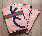 Постільна білизна бязь Гуччі персик, фото 3