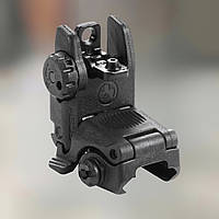 Целик складной Magpul MBUS Sight Rear (MAG248), цвет Черный, полимер, крепление на Picatinny