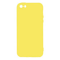 Чехол-накладка TOTO 1mm Matt TPU Case для iPhone 5/5S/SE Yellow