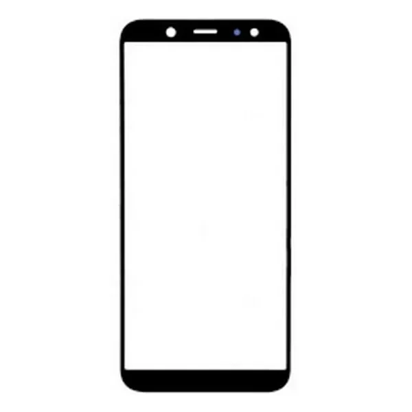 Скло дисплея Samsung Galaxy A6 SM-A600 (2018) Black + ОСА плівка, фото 1