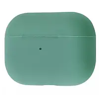 Чехол для наушников Infinity Apple Airpods Pro Silicone Case Slim with carabine Green