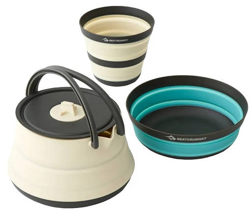 Набір туристичного посуду Sea To Summit Frontier UL Collapsible Kettle Cook Set 1P, фото 1