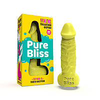 Мило у формі пеніса на присосці Pure Bliss Mini Yellow