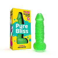 Мило у формі пеніса на присосці Pure Bliss Big Green