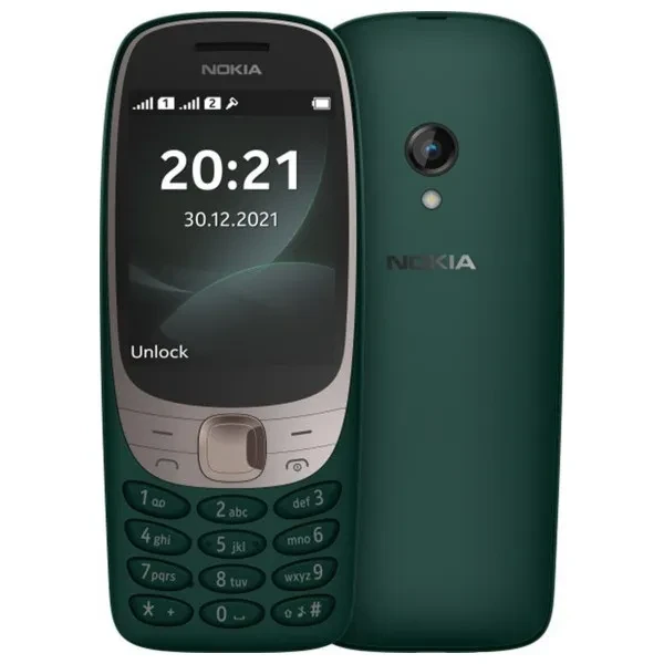 Кнопковий телефон Nokia 6310 Green Dual Sim