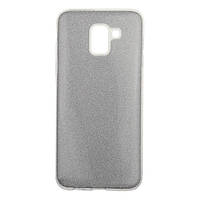 Чехол-накладка TOTO TPU Shine Case для Samsung Galaxy J600 J6 2018 Silver