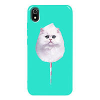 Чехол-накладка TOTO Pure TPU 2mm Print Case Cat Candy для Xiaomi Redmi 7A Mint