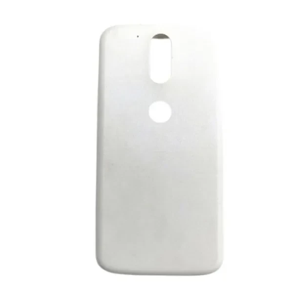 Задня кришка Motorla Moto G4 White (Оригінал з розбору) (Відновлений), фото 1