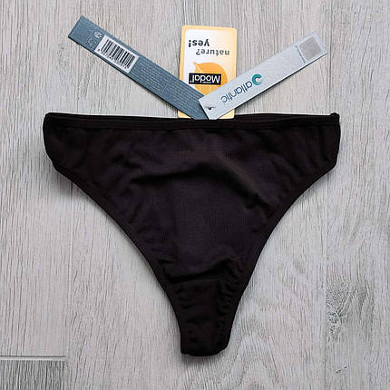 Набір 2 шт. жіночих стрінгів ATLANTIC розмір S темно-коричневого кольору, фото 1