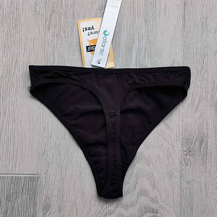 Набір 2 шт. жіночих стрінгів ATLANTIC розмір S темно-коричневого кольору, фото 2