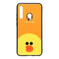 Чехол-накладка TOTO Cartoon Print Glass Case Line friends для Huawei P Smart Z Picture Sally