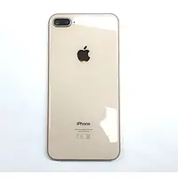 Задня кришка Apple iPhone 8 Plus (велики виріз під камеру) Gold (БУ)