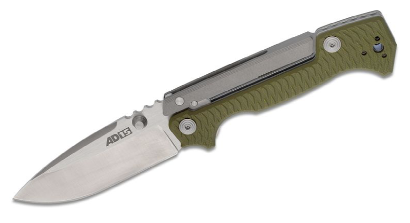 Тактичний розкладний ніж Cold Steel AD15 21.5см Green (7_00347)